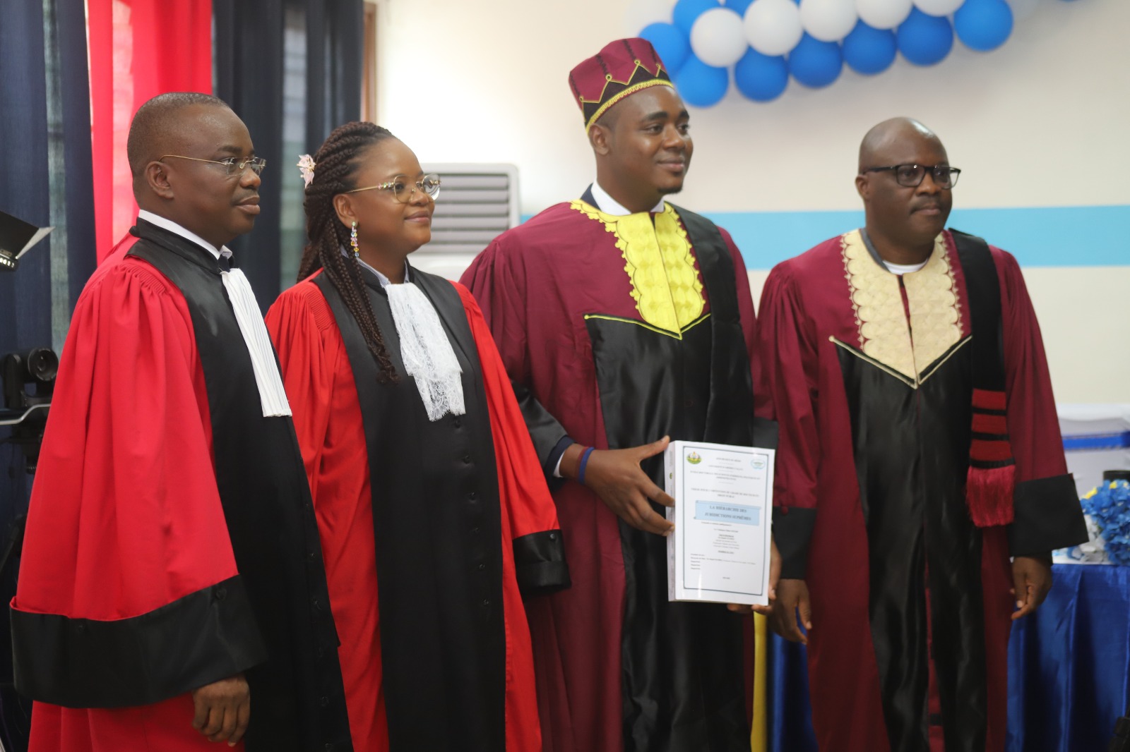 “La Hiérarchie des Juridictions Suprêmes”Un nouveau docteur à la Cour constitutionnelle au Bénin